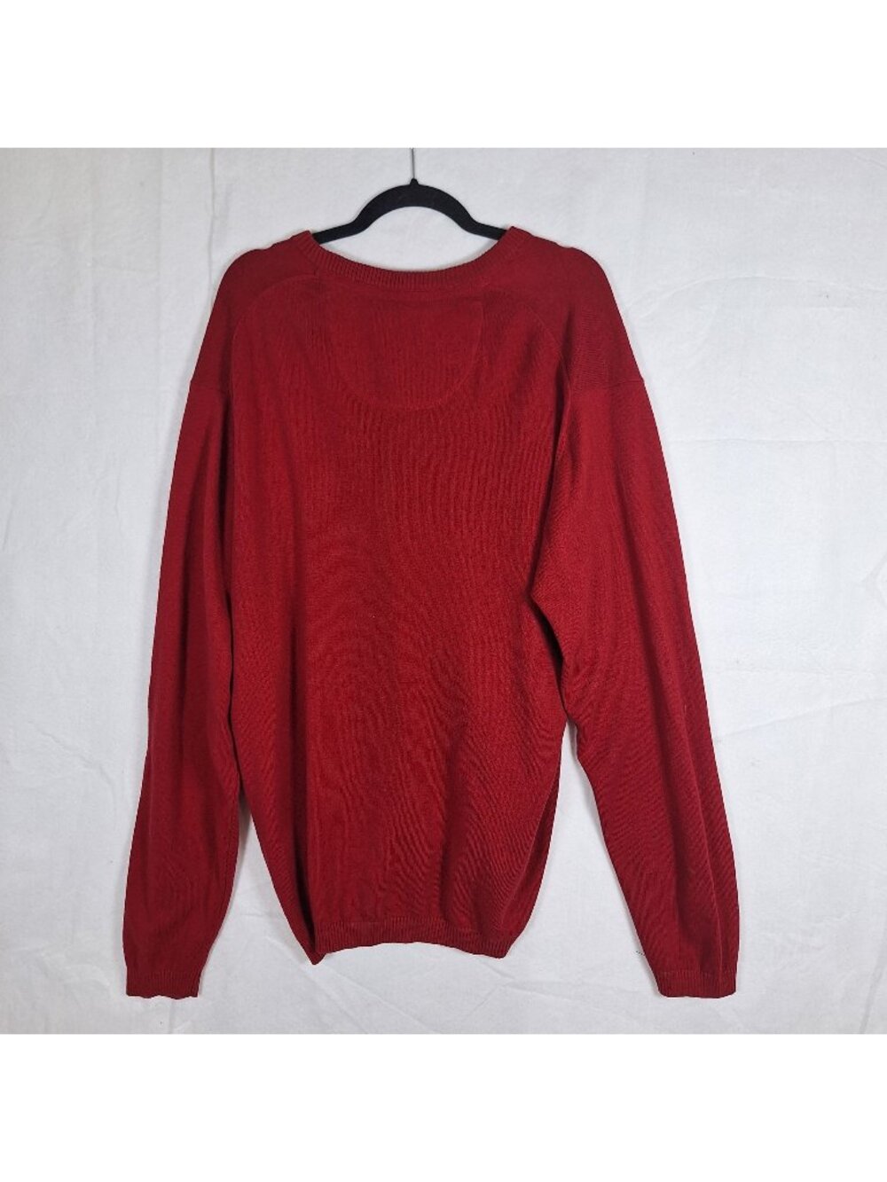 Weatherproof cotton cashmere blend red sweater size XXL
